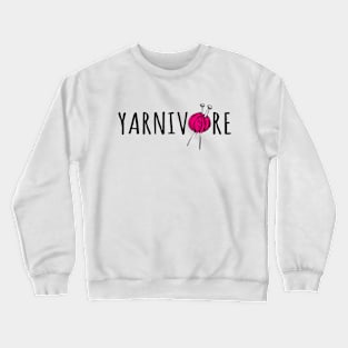 Yarnivore Knitting Crewneck Sweatshirt